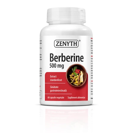 Zenyth Berberine 500 mg + Appelciderazijn Set, 60+60 capsules