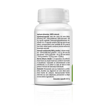 Zenyth Berberine 500 mg + Appelciderazijn Set, 60+60 capsules