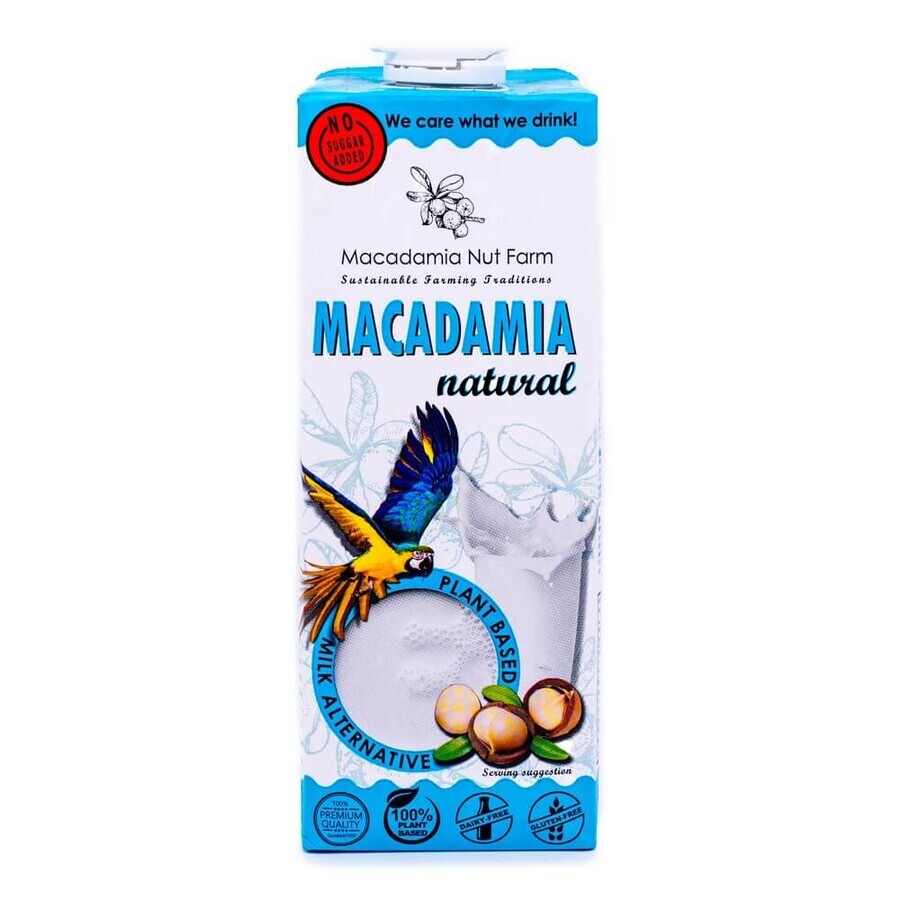 Macadamia-Nuss-Getränk Natur, 1 Liter, Macadamia