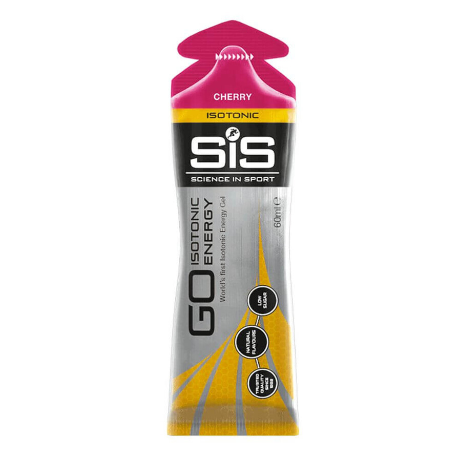 Isotonisches Energiespargel mit Kirschgeschmack Go Isotonic, 60 ml, Sis