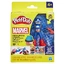 Captain America Marvel flexibel actiefiguur met accessoires, 10 cn, +4 jaar, Play Doh