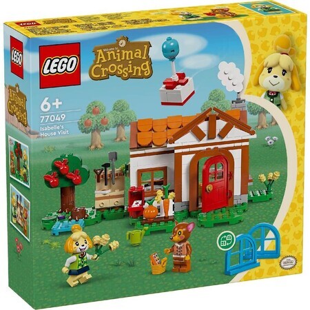 Isabelle kommt zu Besuch Animal Crossing, +6 Jahre, 77049, Lego