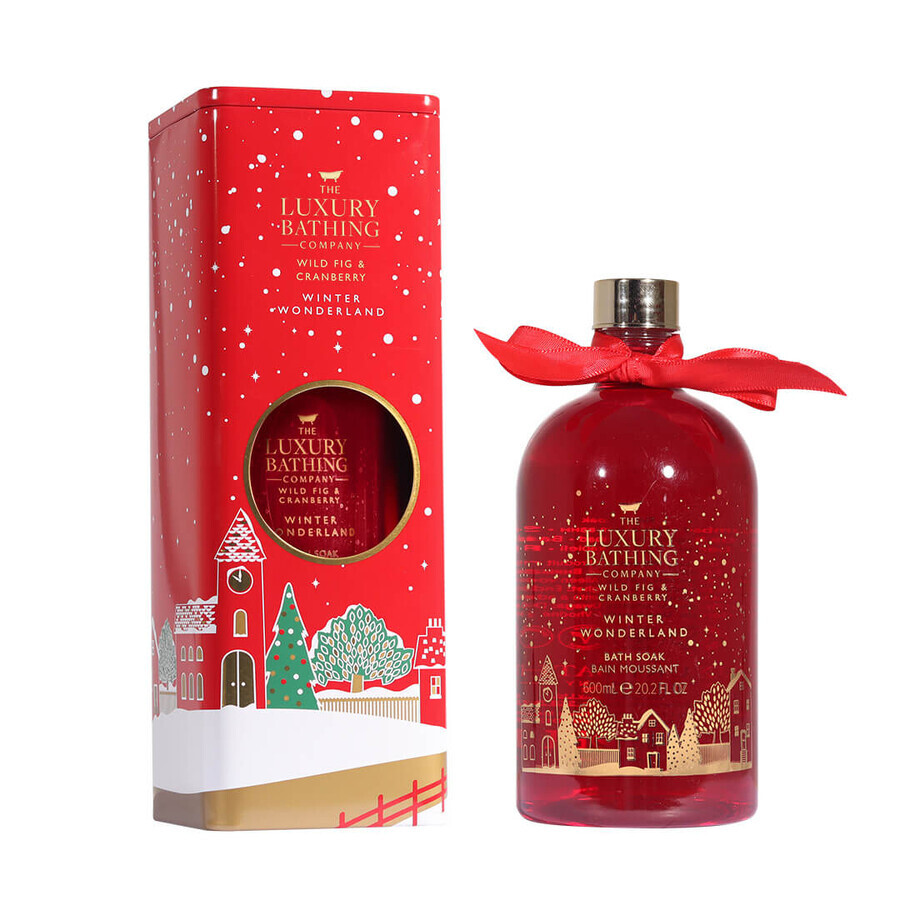 Festive Bubbles Wild Fig & Cranberry Badeschaum, 600 ml, The Luxury Bathing