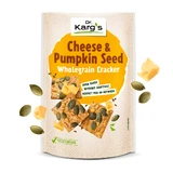 Volkoren snack met Emmentaler kaas en pompoenpitten, 110 g, Dr Karg`s