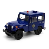 Metal Jeep DJ-5B Police/Fire, 13 cm, 3 years+, Kinsmart