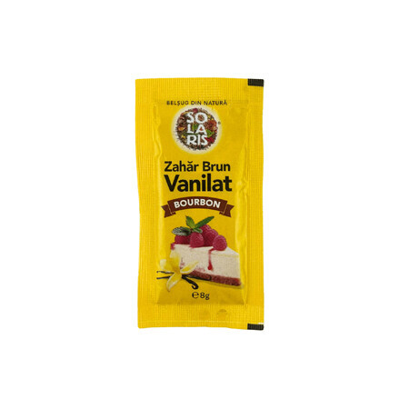 Brauner Vanille Bourbon Vanillezucker, 8 g, Solaris