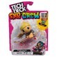 Sk8 Crew Mini Skateboard und Figur mit gelbem Helm, 9,6 cm, ab 5 Jahren, Tech Dech