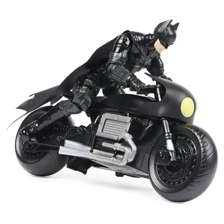 Batman und Motorrad-Actionfigur, +4 Jahre, Spin Master