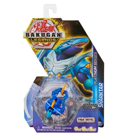 Bakugan S5 Platinum Sharktar-Figur, +6 Jahre, Bakugan