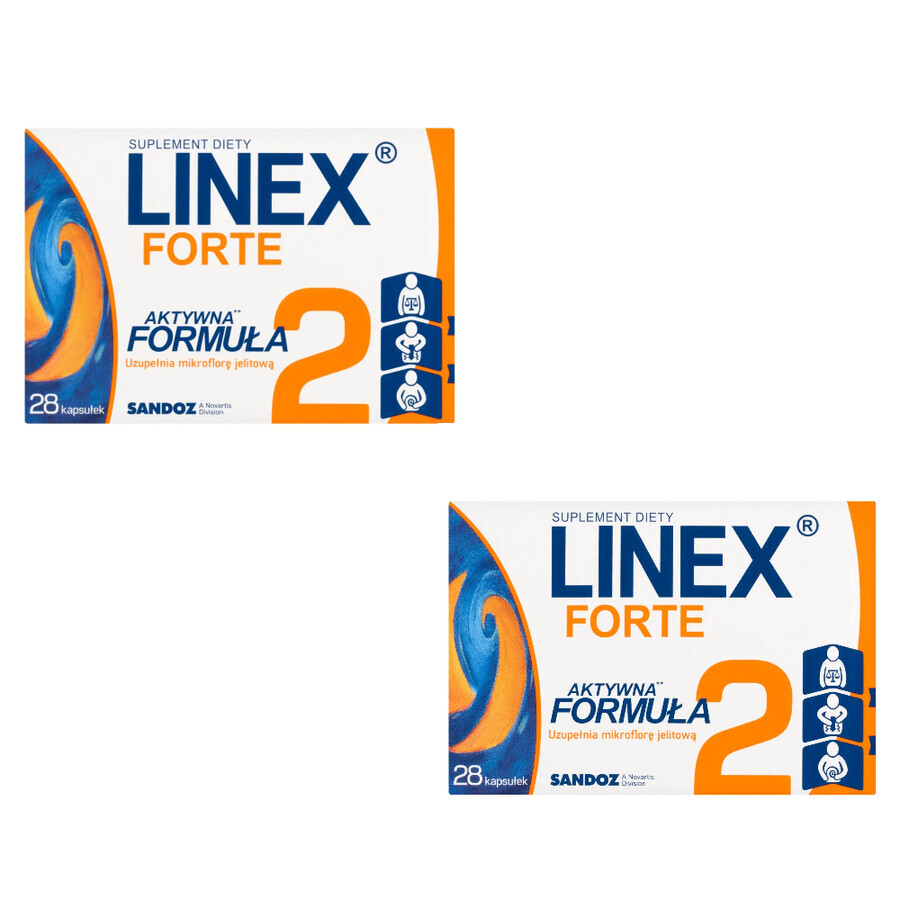 Linex Forte 2 x 28 Kapseln, Sandoz