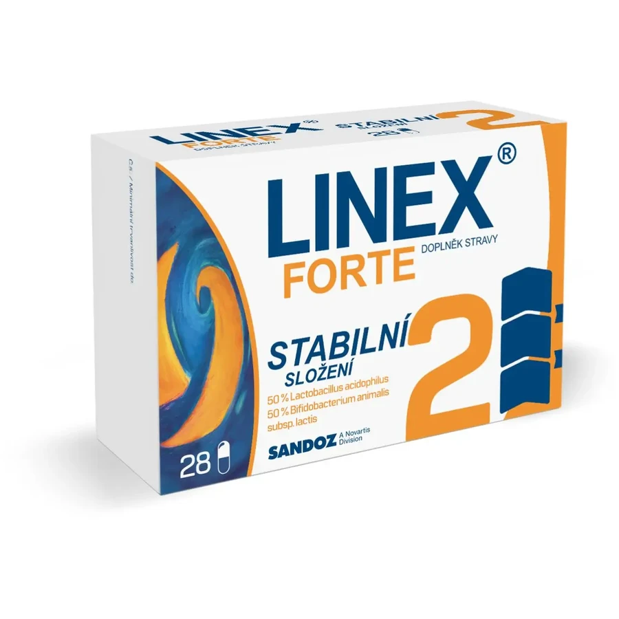 Linex Forte, 2 x 28 capsules, Sandoz