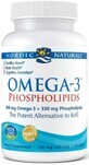 Omega-3-Phospholipide (Eiphospholipide) 60 Kapseln, Nordic Naturals