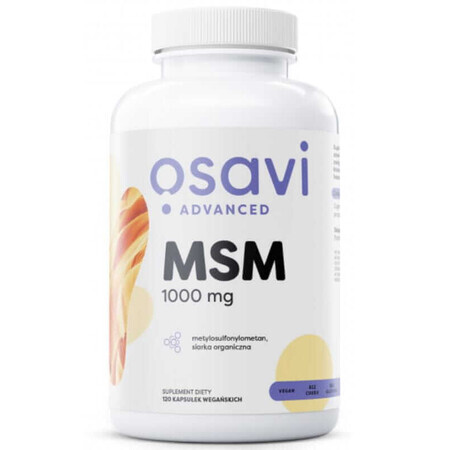 Osavi MSM 1000 mg Bio-Schwefel 120 Kapseln