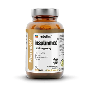 Herballine Insulinmed niveluri de glucoză 60 capsule