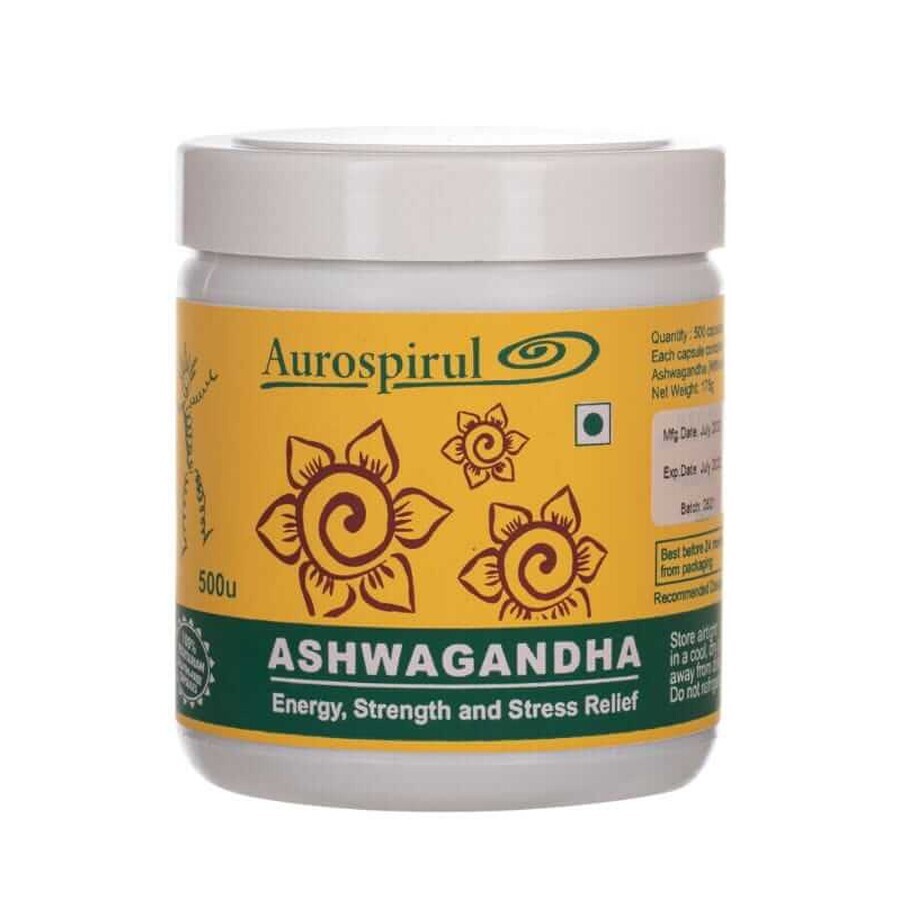 Ashwagandha 500 capsules Aurospirul