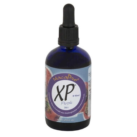 Maca Pro XP Purple - liquid extract of purple (red) maca 20:1 90ml eco organic maca, Peruvian Harvest