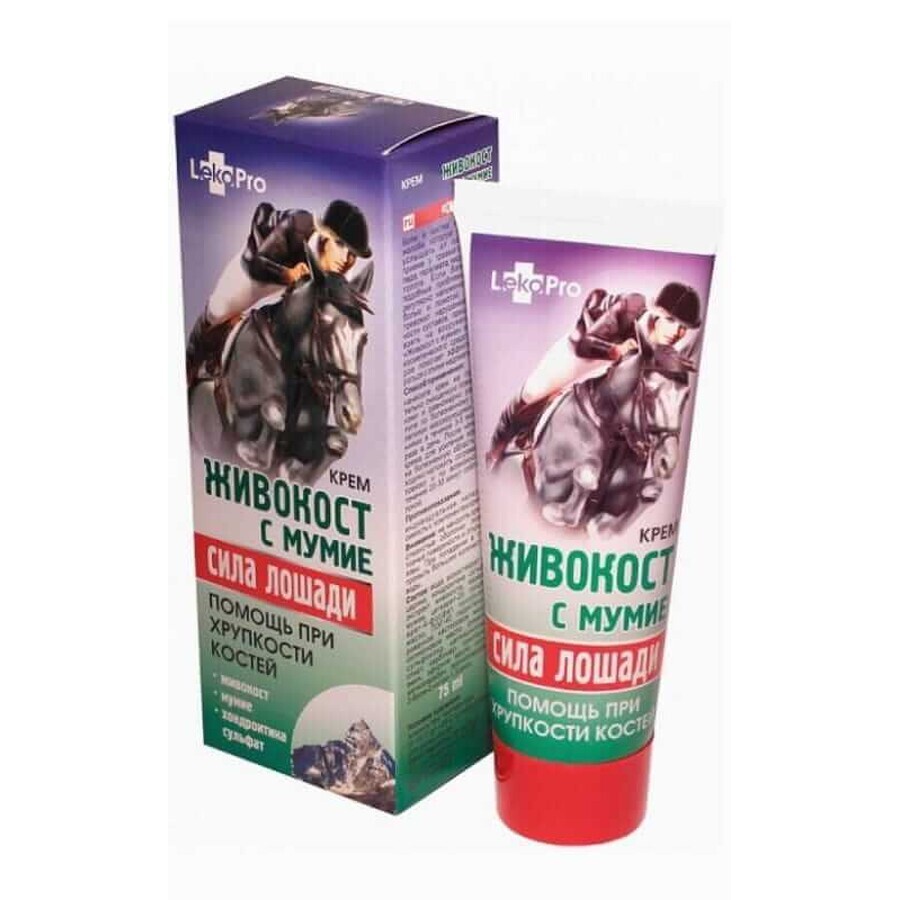 Crème pour le corps Horse power - écorce de résine avec mumio 75ml