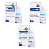 Clarastill eye drops, 3 x 5 ml, Bruschettini 