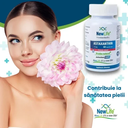 Astaxanthin, 8 mg, 60 softgels, NewLife+