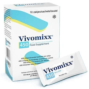 Probiotic Vivomixx 450 billion bacteria, 10 sachets, Bioscem