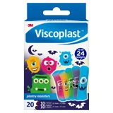 Viscoplast Pflaster für Kinder, Monster, 2 Größen, 20 Stück