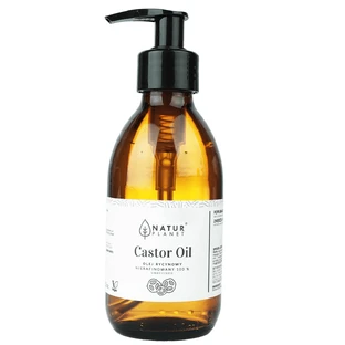 Natur Planet, Rizinusöl, 100% unraffiniert, 200 ml