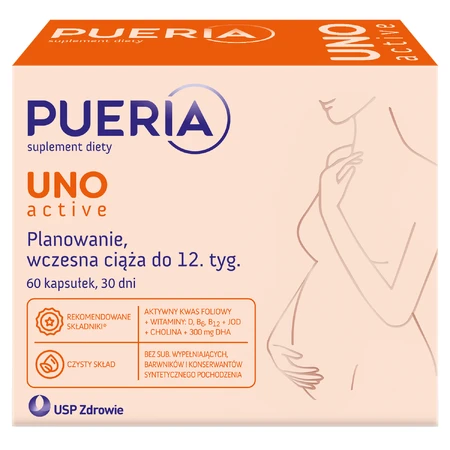 Pueria Uno Active, 60 capsules