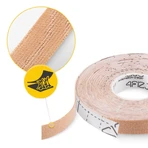 4Fizjo, Kinesiotaping-Band, beige, 1 cm x 5 m