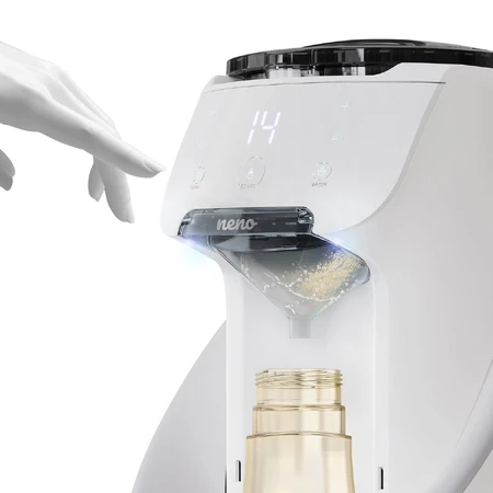 Neno Primavera, máquina de leche modificada