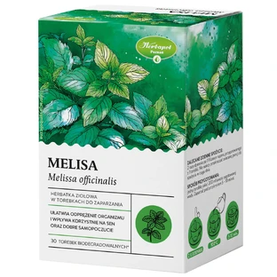 Herbapol Melissa, tisana, 30 bolsitas biodegradables