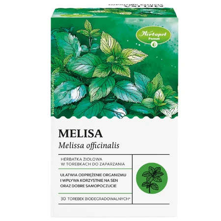 Herbapol Melissa, tisana, 30 bolsitas biodegradables