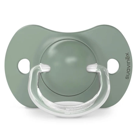 Suavinex A walk in the park SX Pro, physiologic dummy, silicone, olive, from 18 months, 2 pieces