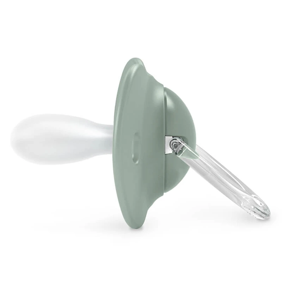 Suavinex A walk in the park SX Pro, physiologic dummy, silicone, olive, from 18 months, 2 pieces