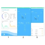 Oromed Oro Scale Bluetooth, electronic analytical balance, white