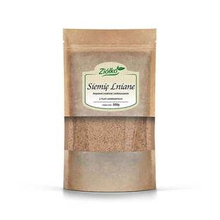 Lijnzaad, bruin, gemalen, ontvet, 500 g