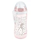 NUK Kiddy Cup, Trinklernbecher mit fester Tülle und Clip, Bambi, ab 12 Monaten, 300 ml