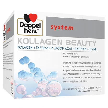 Doppelherz System Kollagen Beauty set, 2 x 30 vials