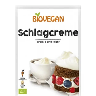 Bio glutenfreie vegane Schlagsahne, 54 g, Biovegan
