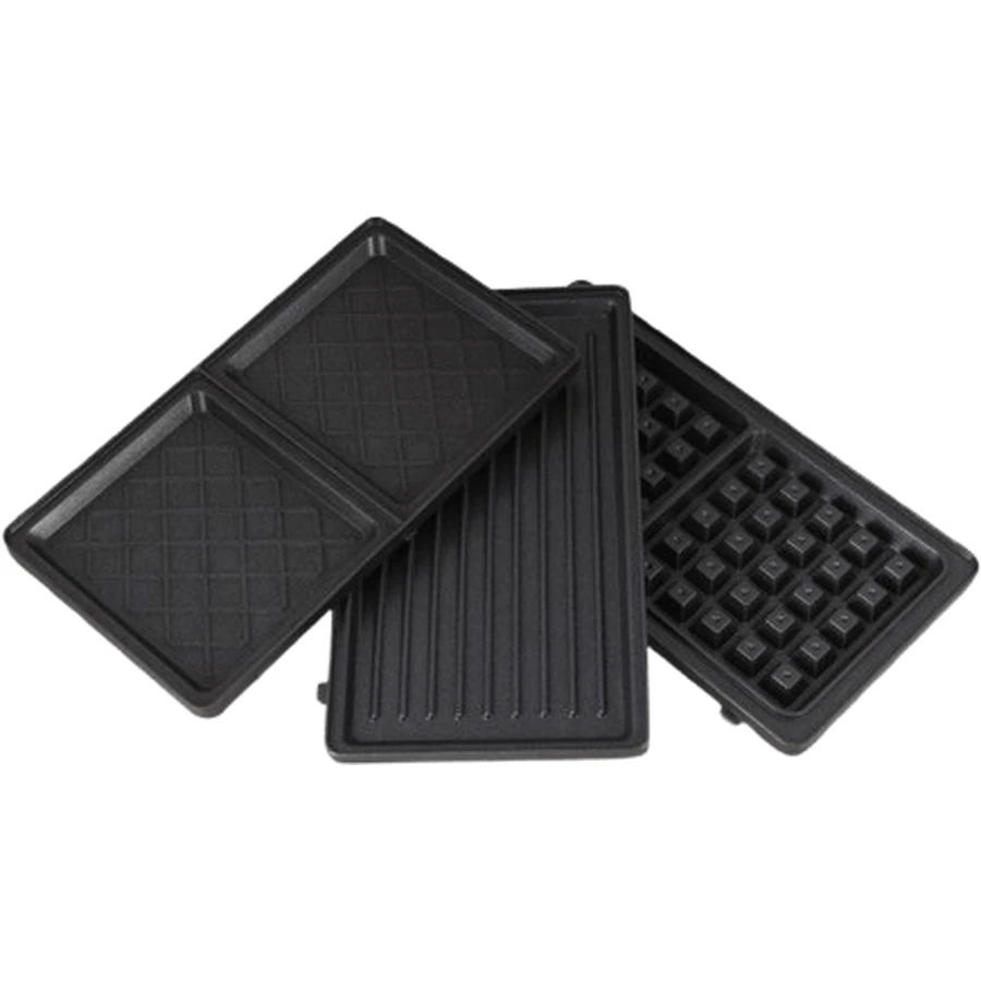 Lauben Sandwichera 3en1 900WW, Tostadora