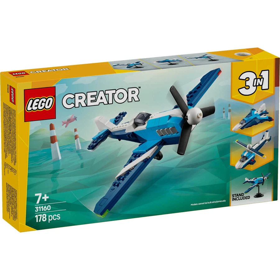 Creator racing airplane, 31160, + 7 years, Lego
