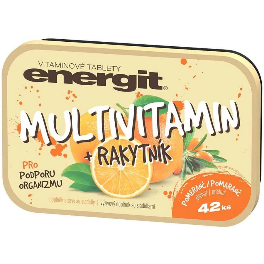Energit Multivitamínico con sabor a naranja 42 comprimidos