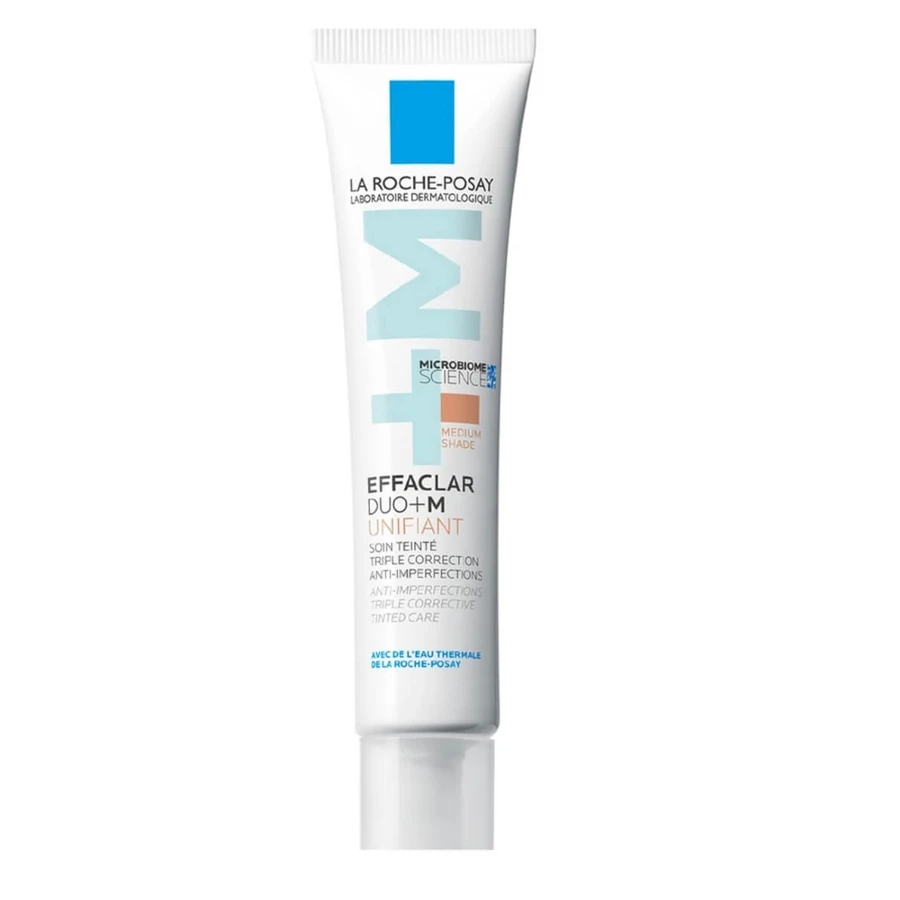 Anti-blemish gel-cream with color pigment Effaclar Duo+M, Medium, 40 ml, La Roche-Posay
