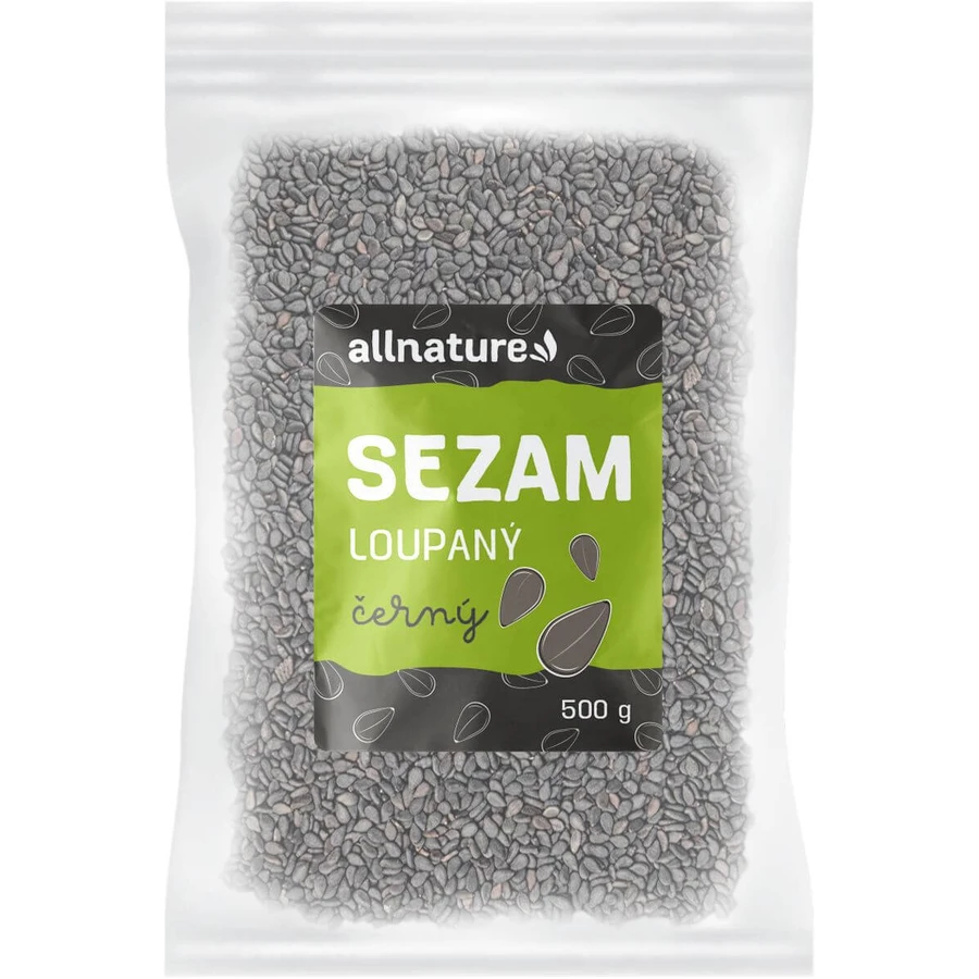 Allnature Zwarte Sesam 500 g