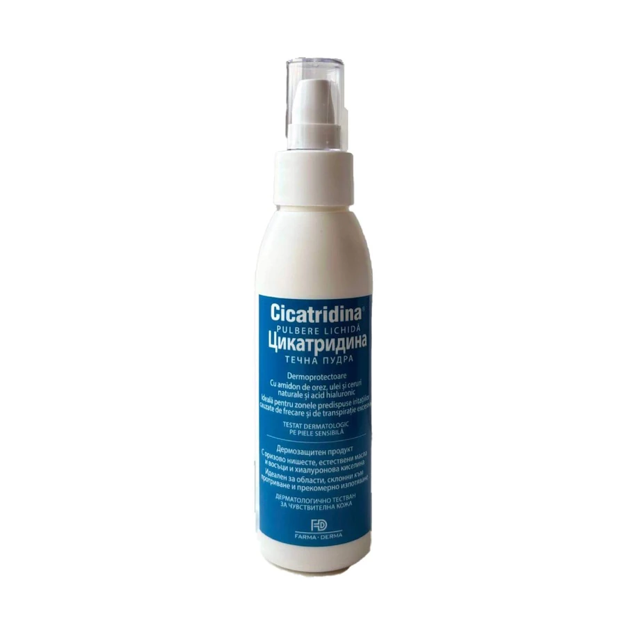 Cicatridina pulbere lichidǎ, 120 ml, Farma-Derma Italia