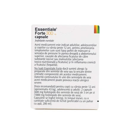 Essentiale Forte, 300 mg, 4 x 50 Kapseln, Sanofi