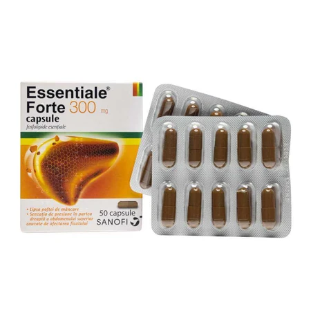 Essentiale Forte, 300 mg, 4 x 50 Kapseln, Sanofi