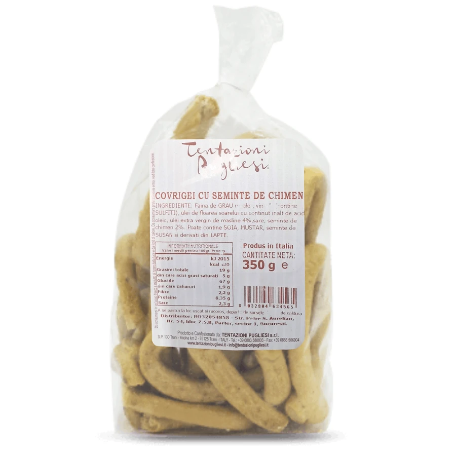 Bagels mit Kümmel, 350 g, Tentazioni Pugliesi