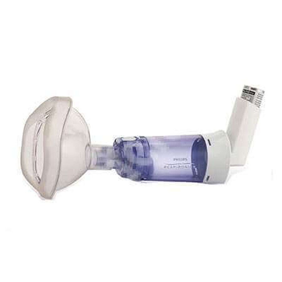 Inhalationskammer, Respironics Optichamber Diamond, 0 - 18 Monate, Philips