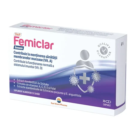 Femiclar Imun, 30 cápsulas, Sun Wave Pharma