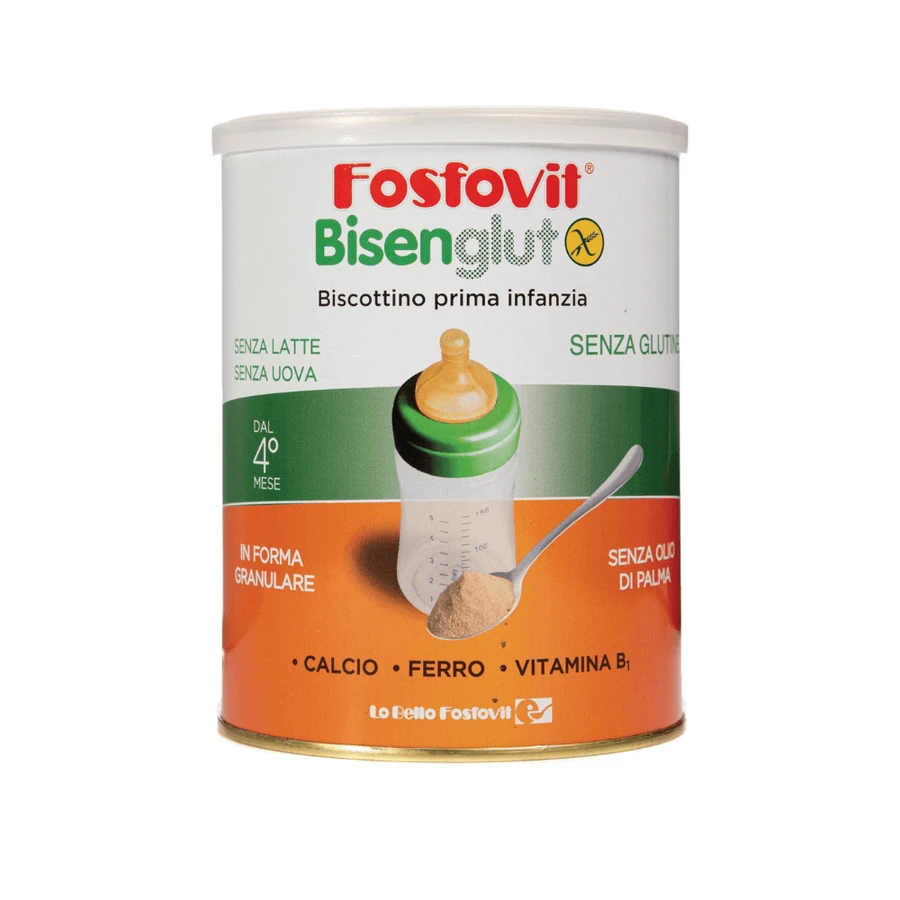 Biscotti granulari senza glutine, 4 mesi+, 400 g, Phosphovit
